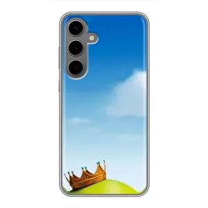Чехол с мультфильмом Шрек на Samsung Galaxy S24 Plus (Голова Шрека)