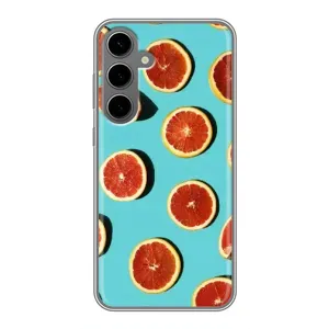 Чохли з фруктами для Samsung Galaxy S24 Plus (VPrint) (Грейпфрут)