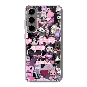Чохол з кроликом Куромі на Samsung Galaxy S24 Plus (Колаж Куромі)