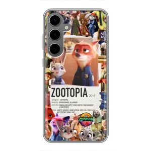 Чехол Зоотрополіс на Samsung Galaxy S24 Plus (Постер Зверополис)