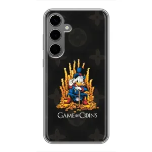 Чехлы для Samsung Galaxy S24 Plus - Скрудж МакДак Louis Vuitton (PREMIUMPrint) (Король денег)