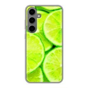 Чохли з фруктами для Samsung Galaxy S24 Plus (VPrint) (Лайм)