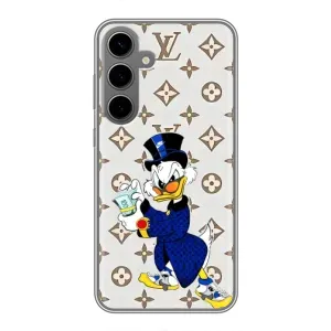 Чехлы для Samsung Galaxy S24 Plus - Скрудж МакДак Louis Vuitton (PREMIUMPrint) (Макдак на стиле)