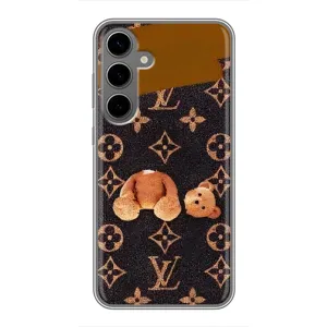 Бренднові Чохли для Samsung Galaxy S24 Plus - (PREMIUMPrint) (Ведмедик без голови)