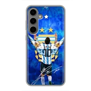 Чехлы Месси для Samsung Galaxy S24 Plus (AlphaPrint) (Месси Аргентина)