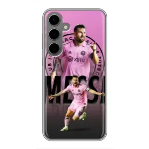 Чехлы для Самсунг С24 Плюс - Лео Месси Маями (Messi Miami)