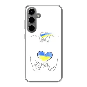 Чохол для Патріота України Samsung Galaxy S24 Plus - (AlphaPrint) (Мир Україні)