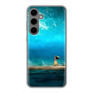 Чехол с мультфильмом Моана Samsung Galaxy S24 Plus (Океан Моана)
