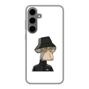 Чехлы с Обезьянами NFT для Samsung Galaxy S24 Plus (AlphaPrint) (обезьяна NFT Adidas)