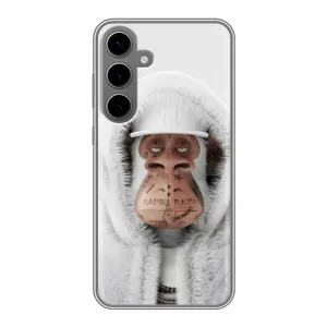 Чехлы с Обезьянами NFT для Samsung Galaxy S24 Plus (AlphaPrint) (обезьяна NFT в тату)