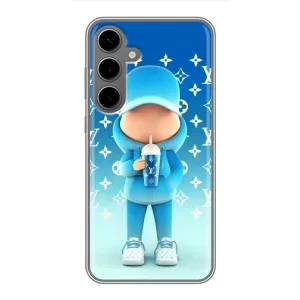 Круті Чохли Луі Віттон для Samsung Galaxy S24 Plus (AlphaPrint) (Хлопець LV)