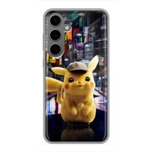 Чехол с Пикачу на Samsung Galaxy S24 Plus (Пикачу покемон)