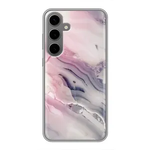 Мраморний чехол на Samsung Galaxy S24 Plus (VPrint) (Пурпурний Мрамор)