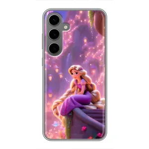Чехол Рапунцель для Samsung Galaxy S24 Plus (Рапунцель в замке)