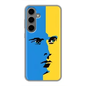 Украинские Чехлы для Samsung Galaxy S24 Plus с картинкой УПА (AlphaPrint) (Степан Бандера)