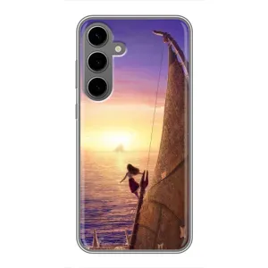 Чехол с мультфильмом Моана Samsung Galaxy S24 Plus (Закат Ваяна)