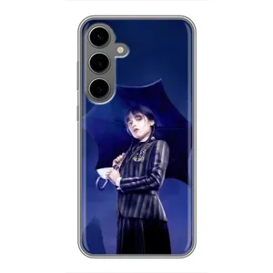 Силіконовий чохол з картинкою для Samsung Galaxy S24 Plus (Венсдей)