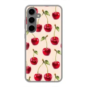 Чохли з фруктами для Samsung Galaxy S24 Plus (VPrint) (Черешня)