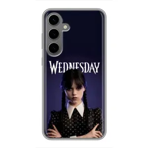 Силіконовий чохол з картинкою для Samsung Galaxy S24 Plus (Wednesday)
