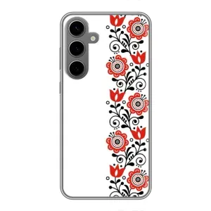 Чохол для Патріота України Samsung Galaxy S24 Plus - (AlphaPrint) (Яскрава вишиванка)