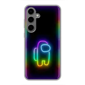 Чехол Амонг Ас для Samsung Galaxy S24 Plus (AlphaPrint) (Яркий скин)