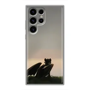 Чехол как приручить дракона на Samsung Galaxy S24 Ultra (Беззубик)