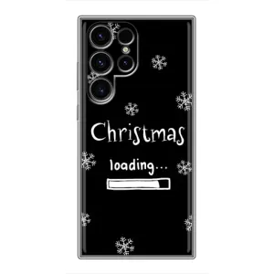 Рождественские, Праздничные Чехлы для Самсунг С24 Ультра (Christmas loading)