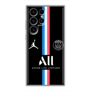 Чехлы PSG для Samsung Galaxy S24 Ultra (AlphaPrint) (футболка ПСЖ)