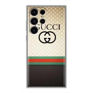 Чехлы ГУЧЧИ для Самсунг С24 Ультра (AlphaPrint) (GUCCI стиль)
