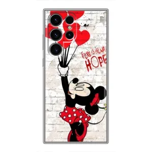 Чехол Disney Mouse Samsung Galaxy S24 Ultra (PREMIUMPrint) (Heart Minni)