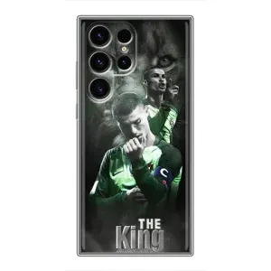 Чехол Криштиану Роналду для Samsung Galaxy S24 Ultra (AlphaPrint) (Криштиано Лев)