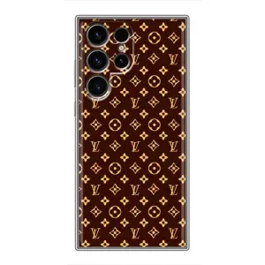 Чохли Луі Вітон для Samsung Galaxy S24 Ultra (AlphaPrint - LOUIS VUITTON) (лого LOUIS VUITTON)