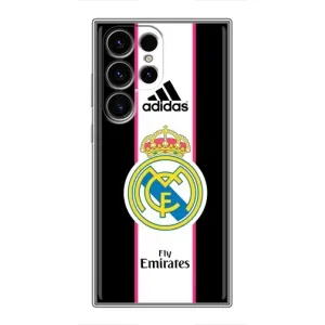 Чехол для Samsung Galaxy S24 Ultra с принтом Реал Мадрид (Лого Real Madrid)