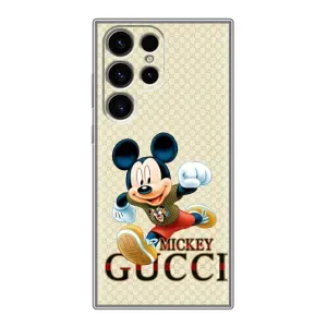 Чехол Disney Mouse Samsung Galaxy S24 Ultra (PREMIUMPrint) (Mikki Gucci)