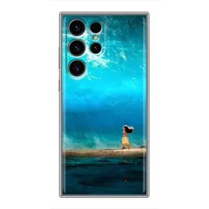 Чехол с мультфильмом Моана Samsung Galaxy S24 Ultra (Океан Моана)