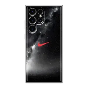 Чохол для Samsung Galaxy S24 Ultra - з принтом Найк (AlphaPrint) (Найк червоний)