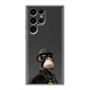 Чехлы с Обезьянами NFT для Samsung Galaxy S24 Ultra (AlphaPrint) (Обезьяна NFT)