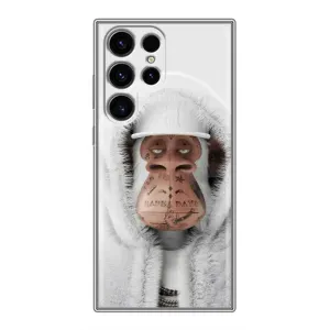 Чехлы с Обезьянами NFT для Samsung Galaxy S24 Ultra (AlphaPrint) (обезьяна NFT в тату)