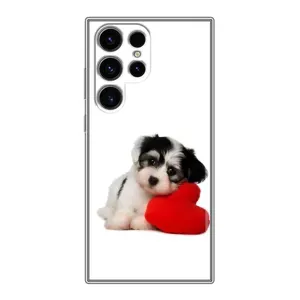 Чехлы с собаками для Samsung Galaxy S24 Ultra (VPrint) (Песик)