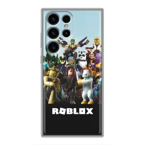 Чехлы с топовыми принтами для Самсунг С24 Ультра (ROBLEX)
