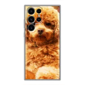Чехлы с собаками для Samsung Galaxy S24 Ultra (VPrint) (Щенок Бишон)