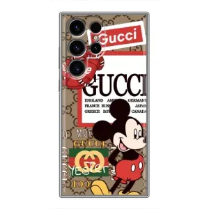 Чехол Disney Mouse Samsung Galaxy S24 Ultra (PREMIUMPrint) (Стильный Микки)