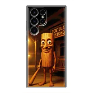 Чехол с мемом Тралалело тралала на Samsung Galaxy S24 Ultra (Тунг тунг сахур)