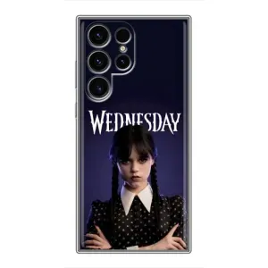 Чехлы Венсдей на Samsung Galaxy S24 Ultra Уэнсдей (AlphaPrint) (Wednesday)