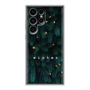 Новогодние, Праздничные Чехлы для Samsung Galaxy S24 Ultra - 2024 год (Winter)