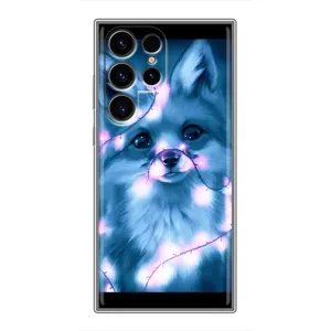 Чехлы с картинкой Лисички для Samsung Galaxy S24 Ultra (VPrint) (Яркая лисичка)
