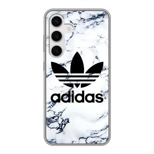 Чохол з принтом «Адідас на мраморі» для Samsung Galaxy S24
