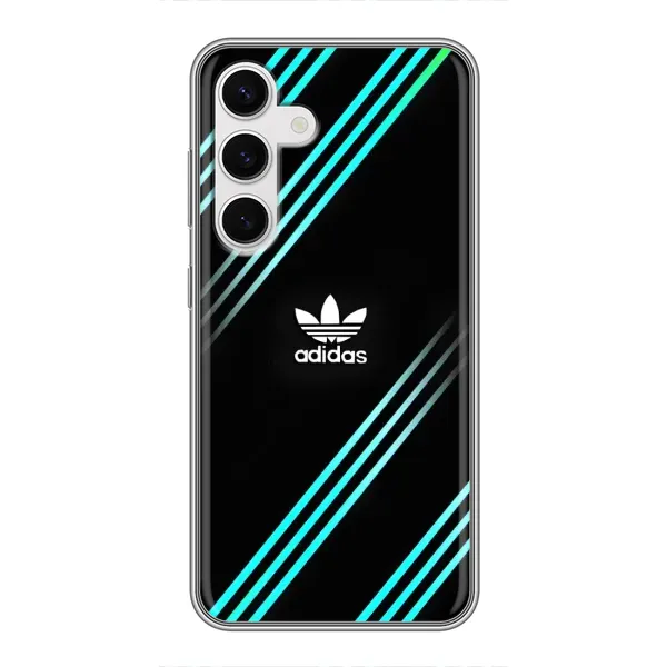 Чохол з принтом «Адідас з полосами» для Samsung Galaxy S24
