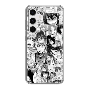 Чохол з принтом «Ahegao manga» для Samsung Galaxy S24