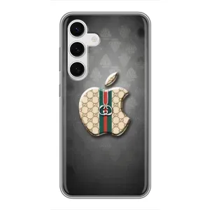 Чехлы ГУЧЧИ для Самсунг С24 (AlphaPrint) (Apple gucci)